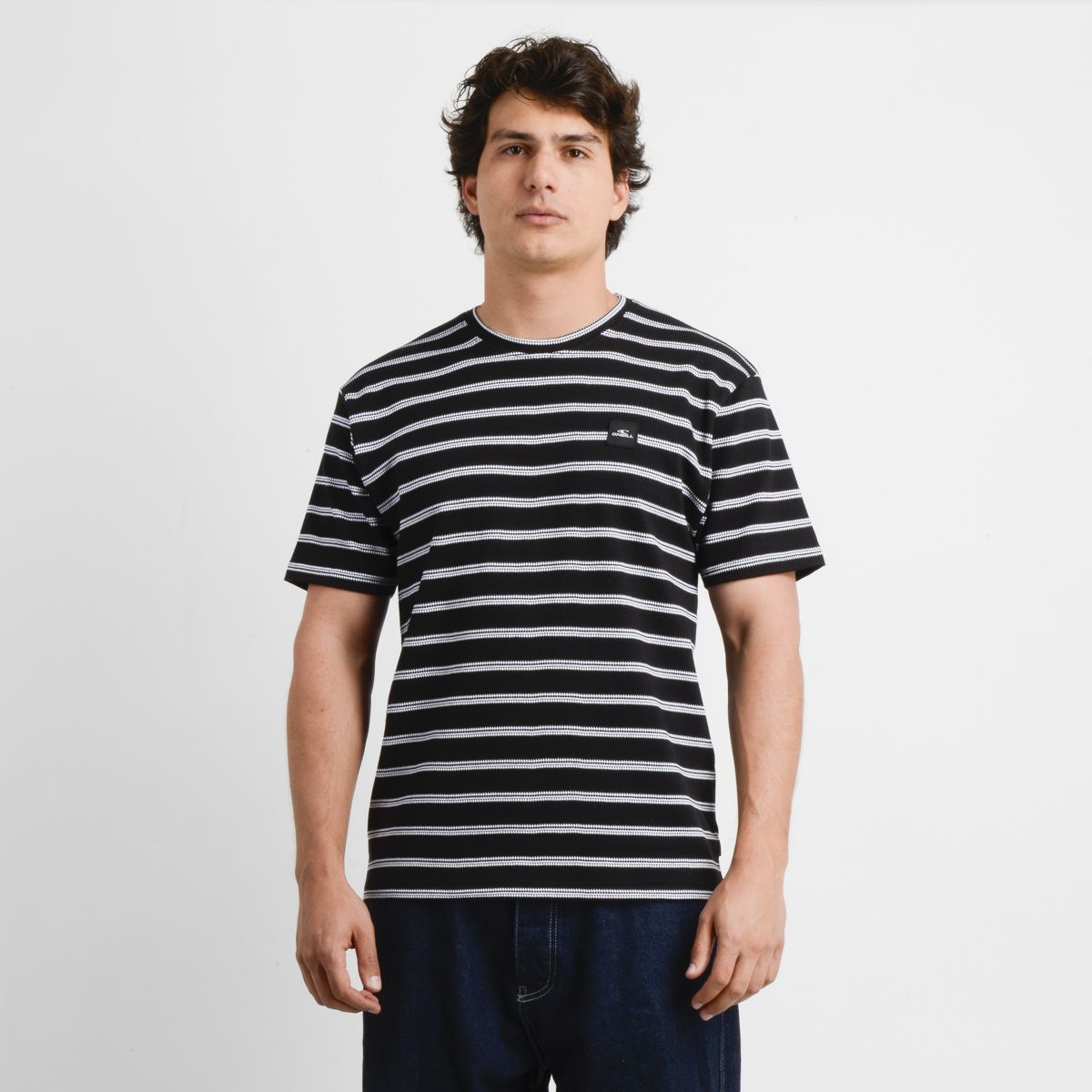 O'NEILL - POLERA MANGA CORTA HIGH LINE NEGRO