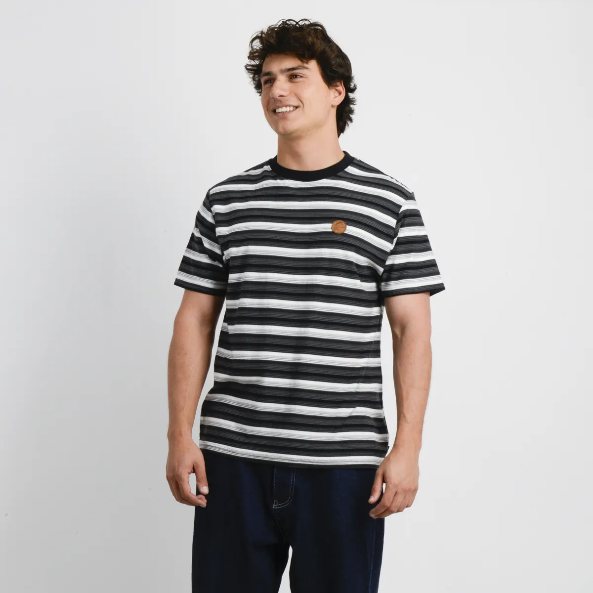 O'NEILL - POLERA MANGA CORTA OG NOVAK NEGRO