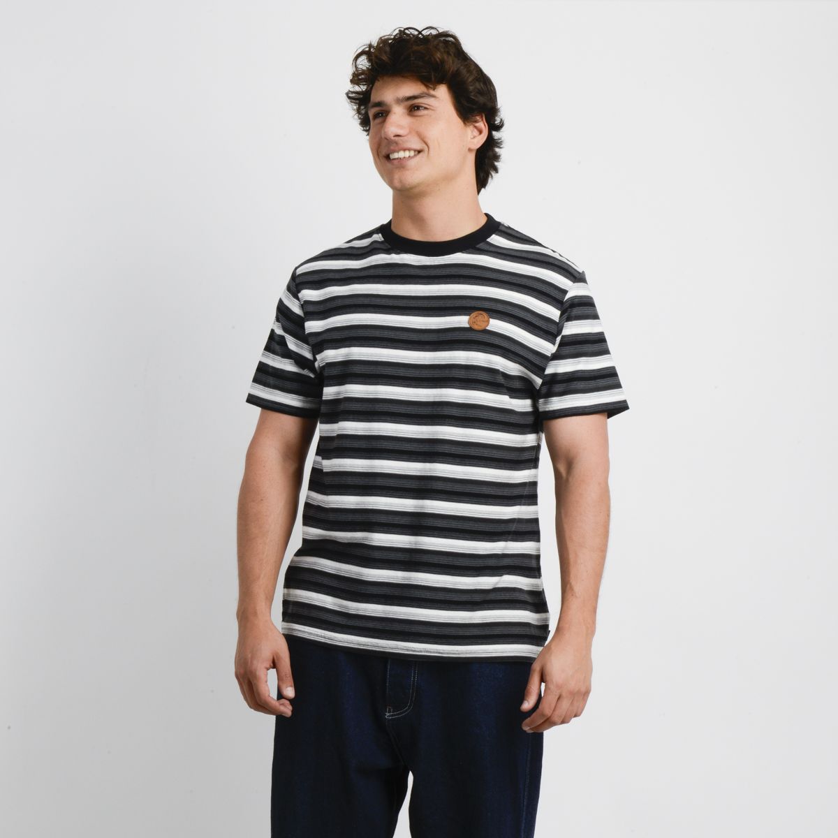 O'NEILL - POLERA MANGA CORTA OG NOVAK NEGRO