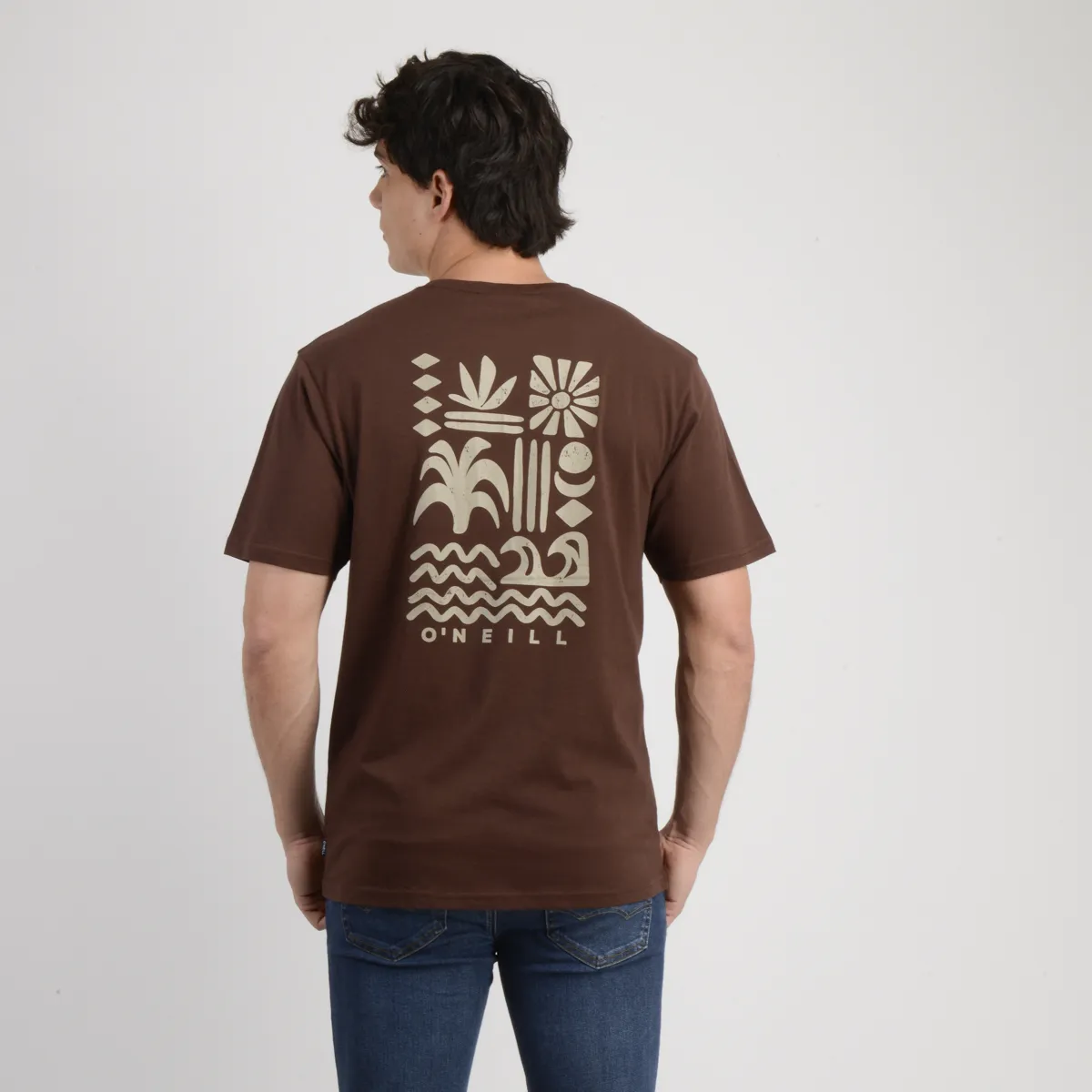 O'NEILL - POLERA MANGA CORTA GLYPHS CAFE