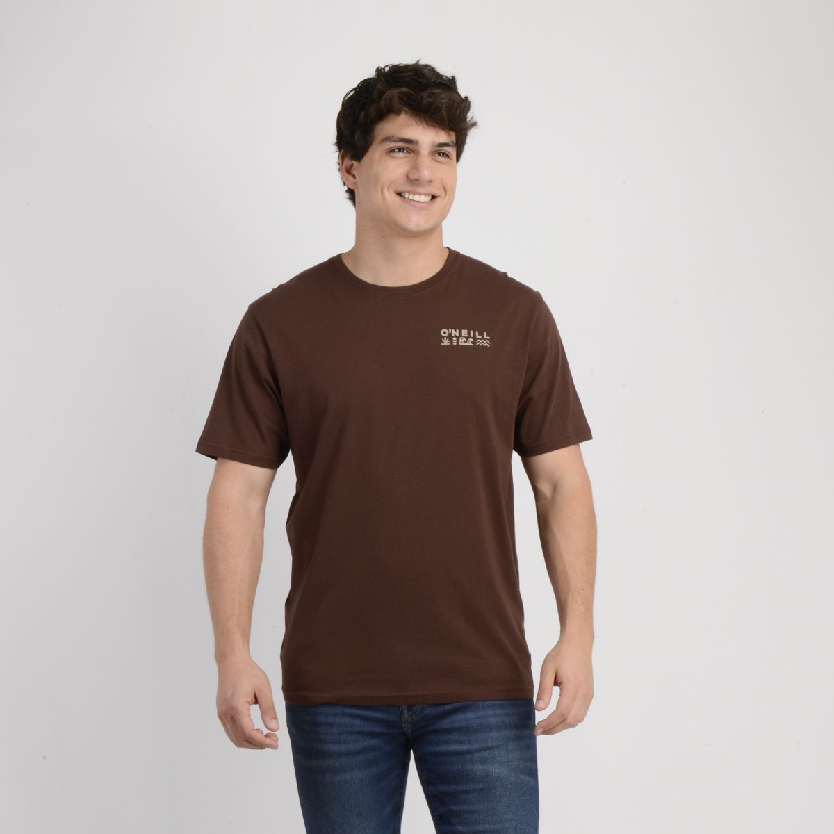 O'NEILL - POLERA MANGA CORTA GLYPHS CAFE