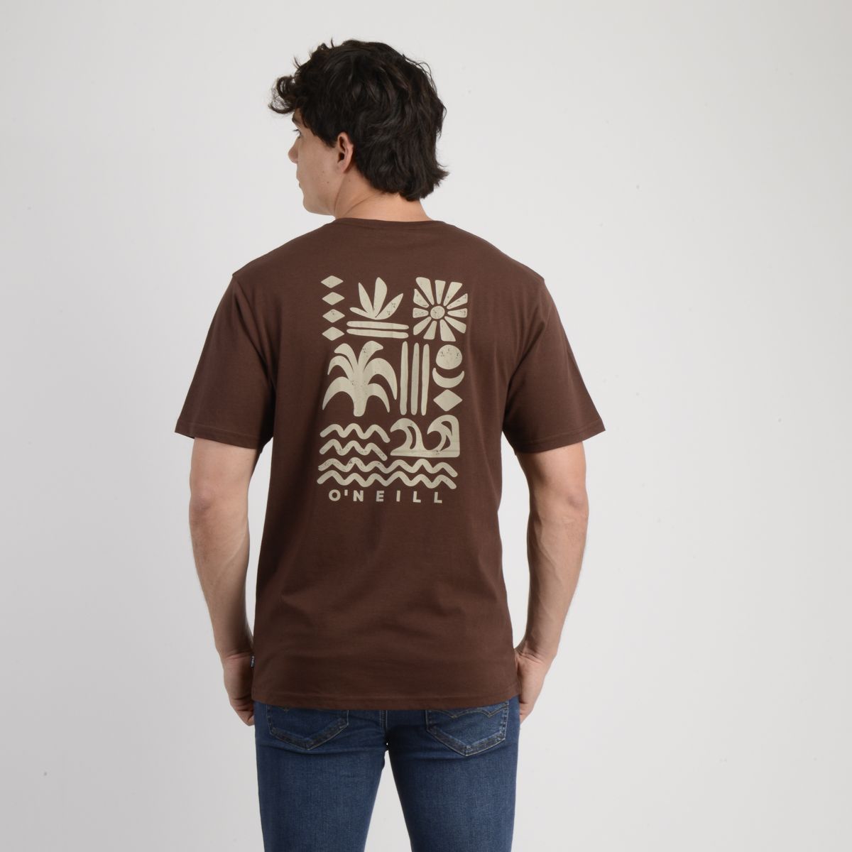 O'NEILL - POLERA MANGA CORTA GLYPHS CAFE