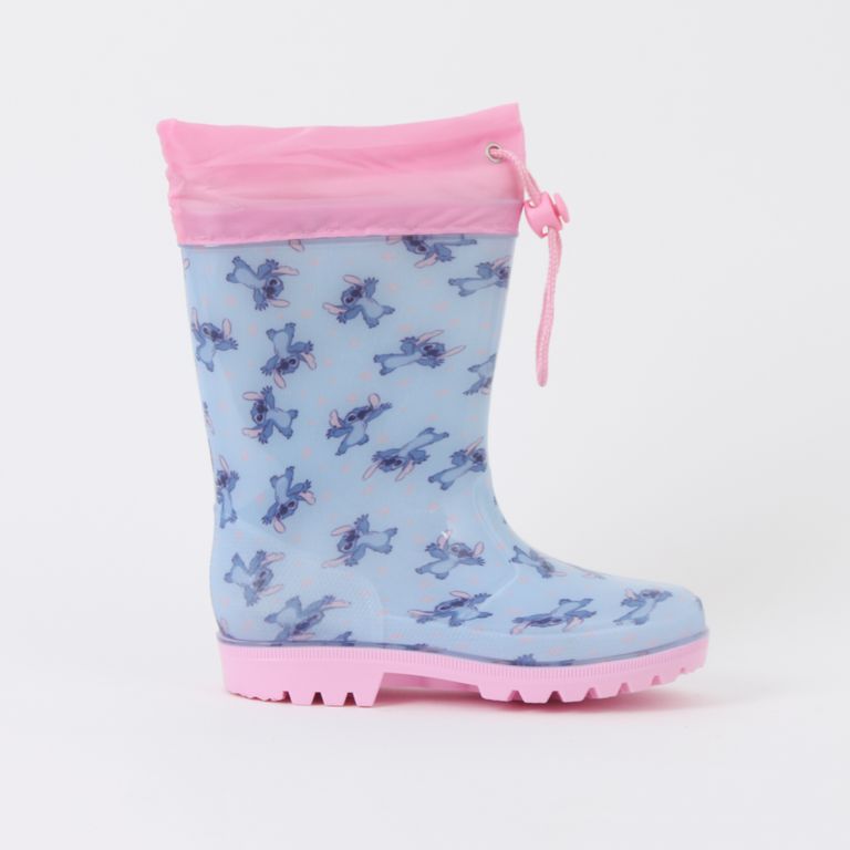 Bota de Agua Niña Full Print Lilo & Stitch Celeste