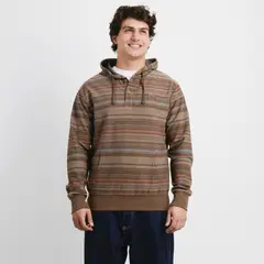 ONEILL - POLERON HOODIE BAVARO STRIPE II CAFÉ