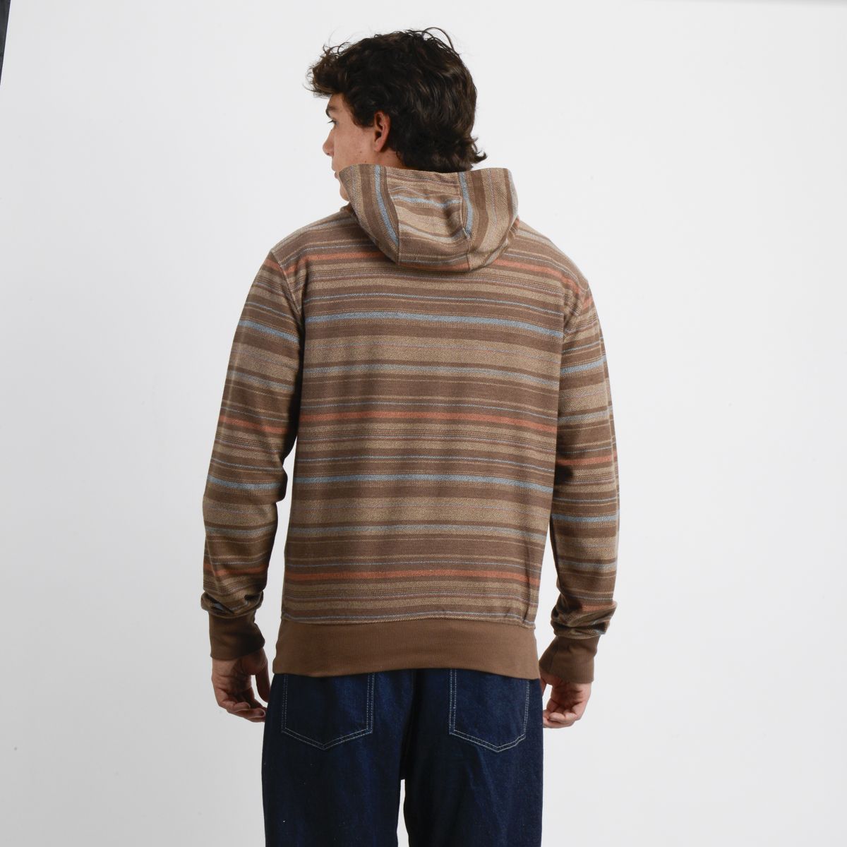 ONEILL - POLERON HOODIE BAVARO STRIPE II CAFÉ