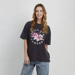 O'NEILL - POLERA MANGA CORTA KYLEE AZUL OSCURO