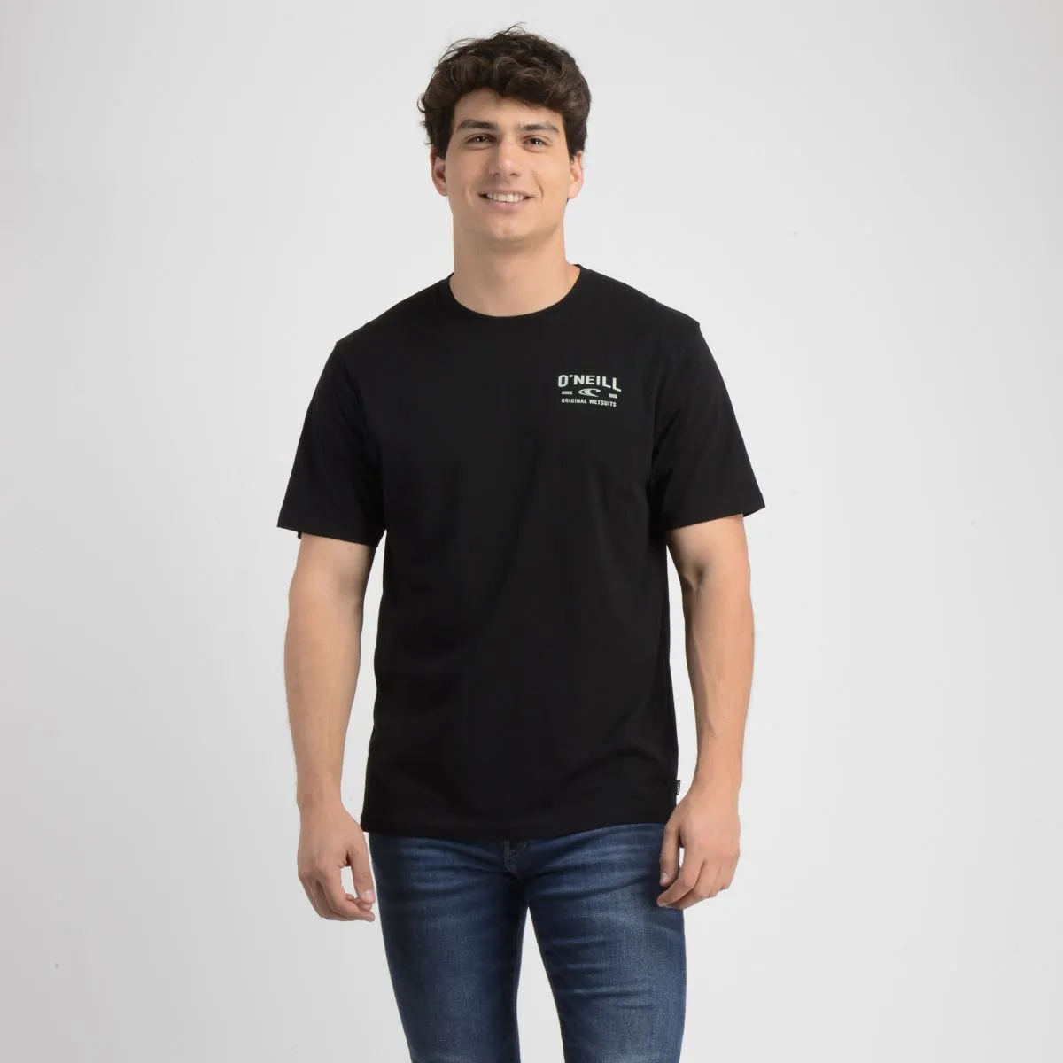 ONEILL - POLERA MANGA CORTA LAYERED UP NEGRO