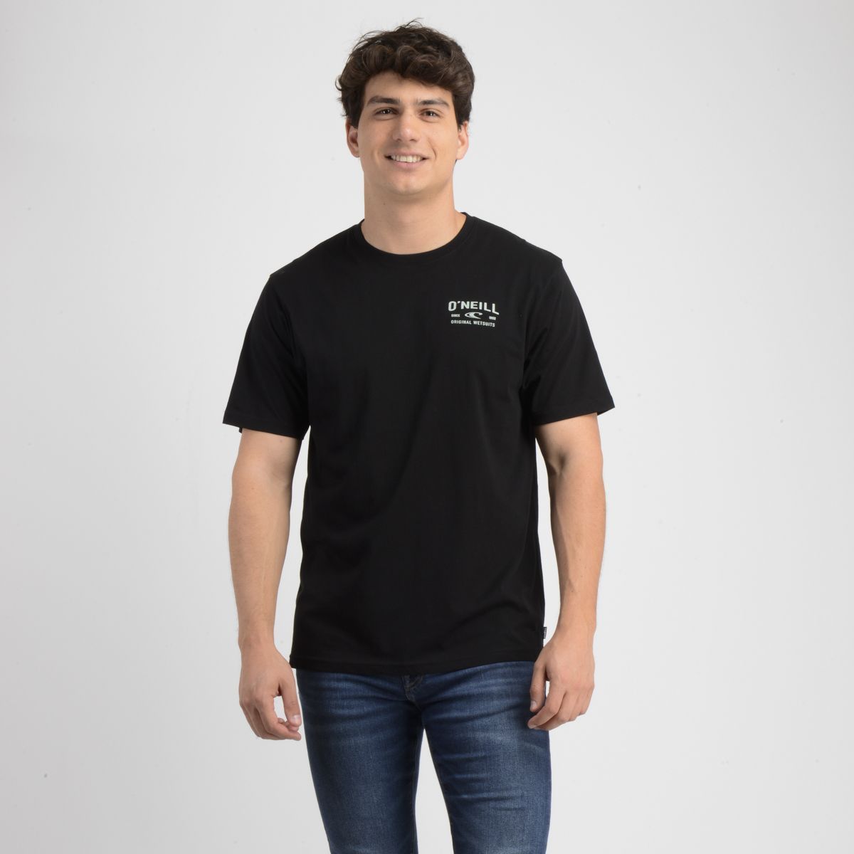 ONEILL - POLERA MANGA CORTA LAYERED UP NEGRO