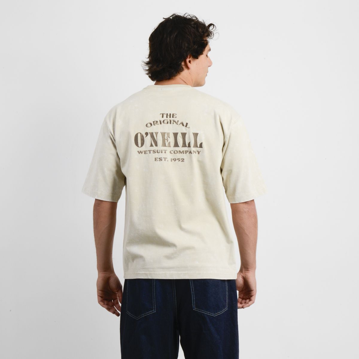 O'NEILL - POLERA MANGA CORTA WEDGES CAFE CLARO