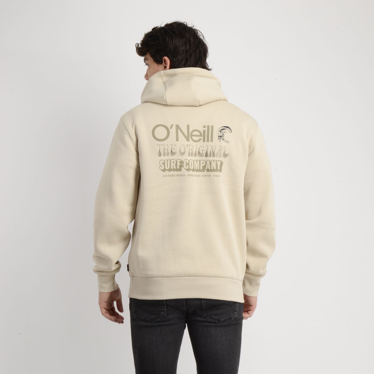 O'NEILL - POLERON HOODIE OG VERBAGE BEIGE
