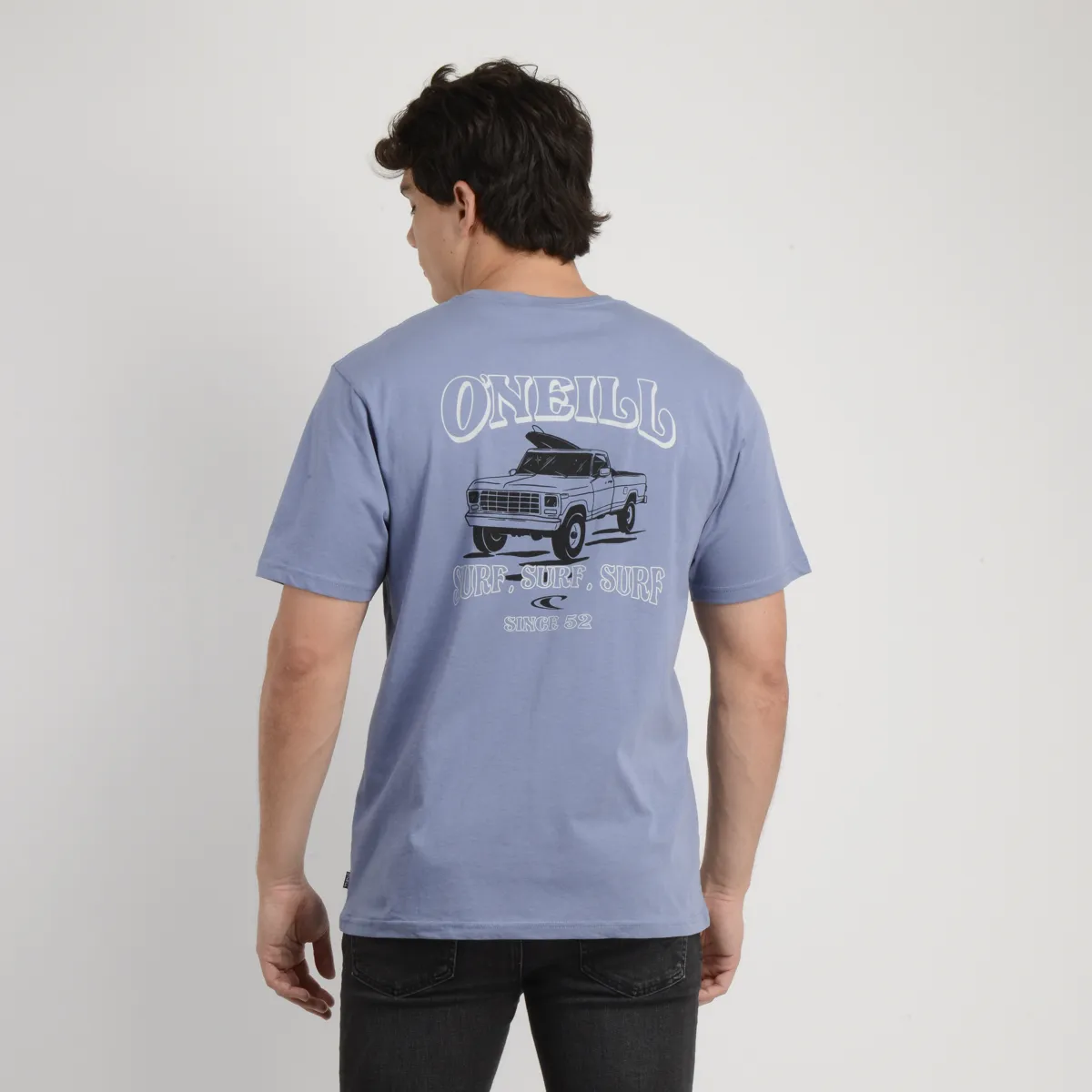 O'NEILL - POLERA MANGA CORTA DAILY DRIVER AZUL CLARO
