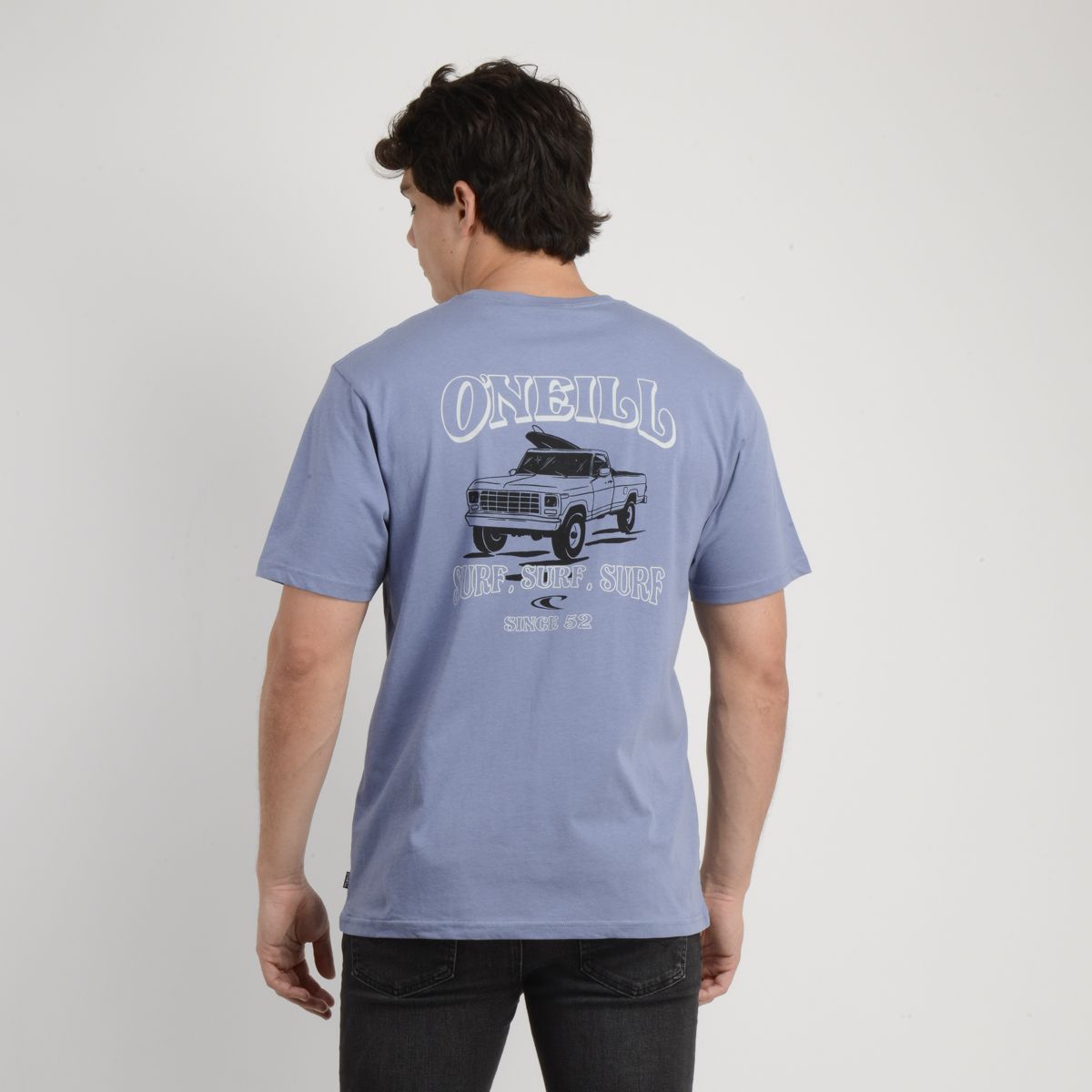O'NEILL - POLERA MANGA CORTA DAILY DRIVER AZUL CLARO