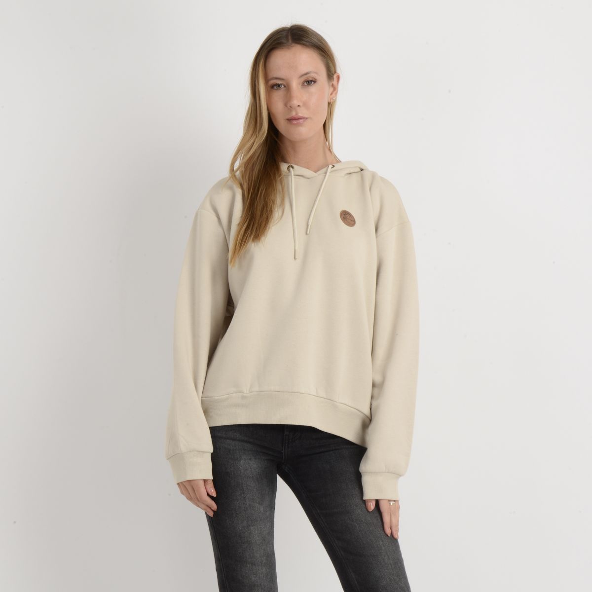 O'NEILL - POLERON  HOODIE OG SURF SHOP BEIGE