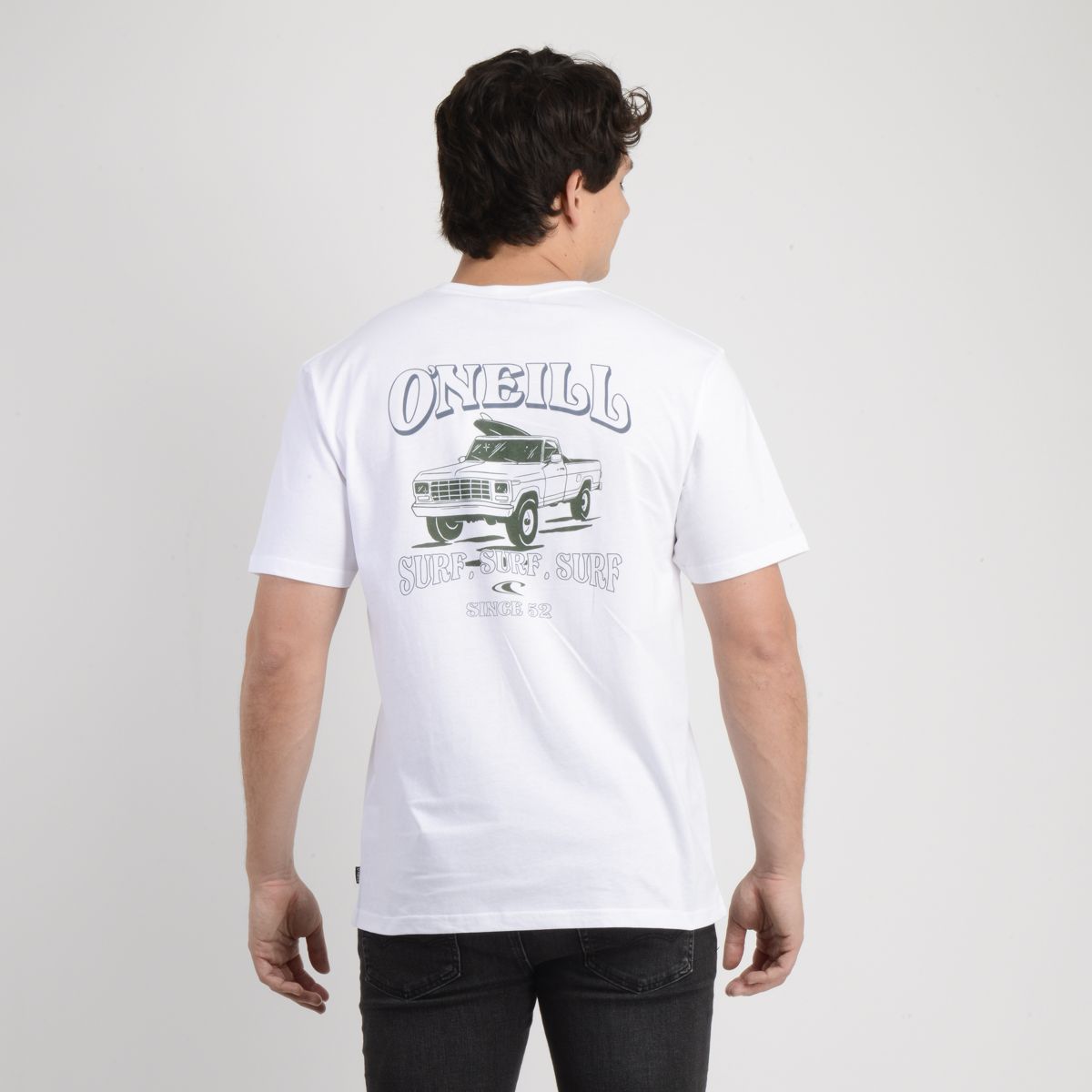 O'NEILL - POLERA MANGA CORTA DAILY DRIVER BLANCO