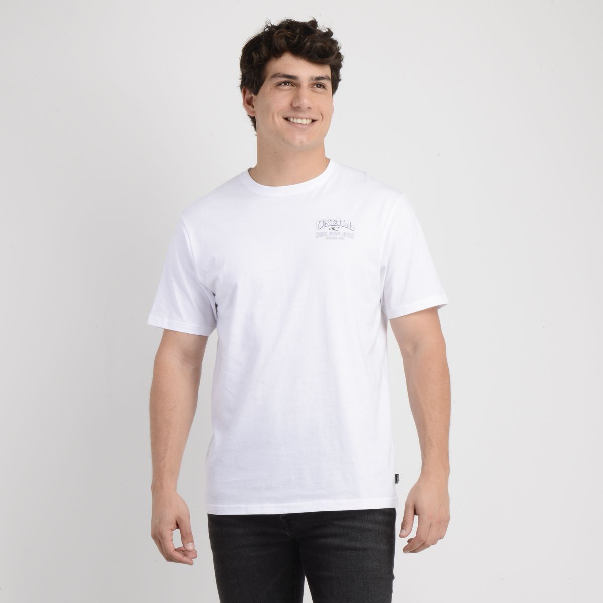 O'NEILL - POLERA MANGA CORTA DAILY DRIVER BLANCO