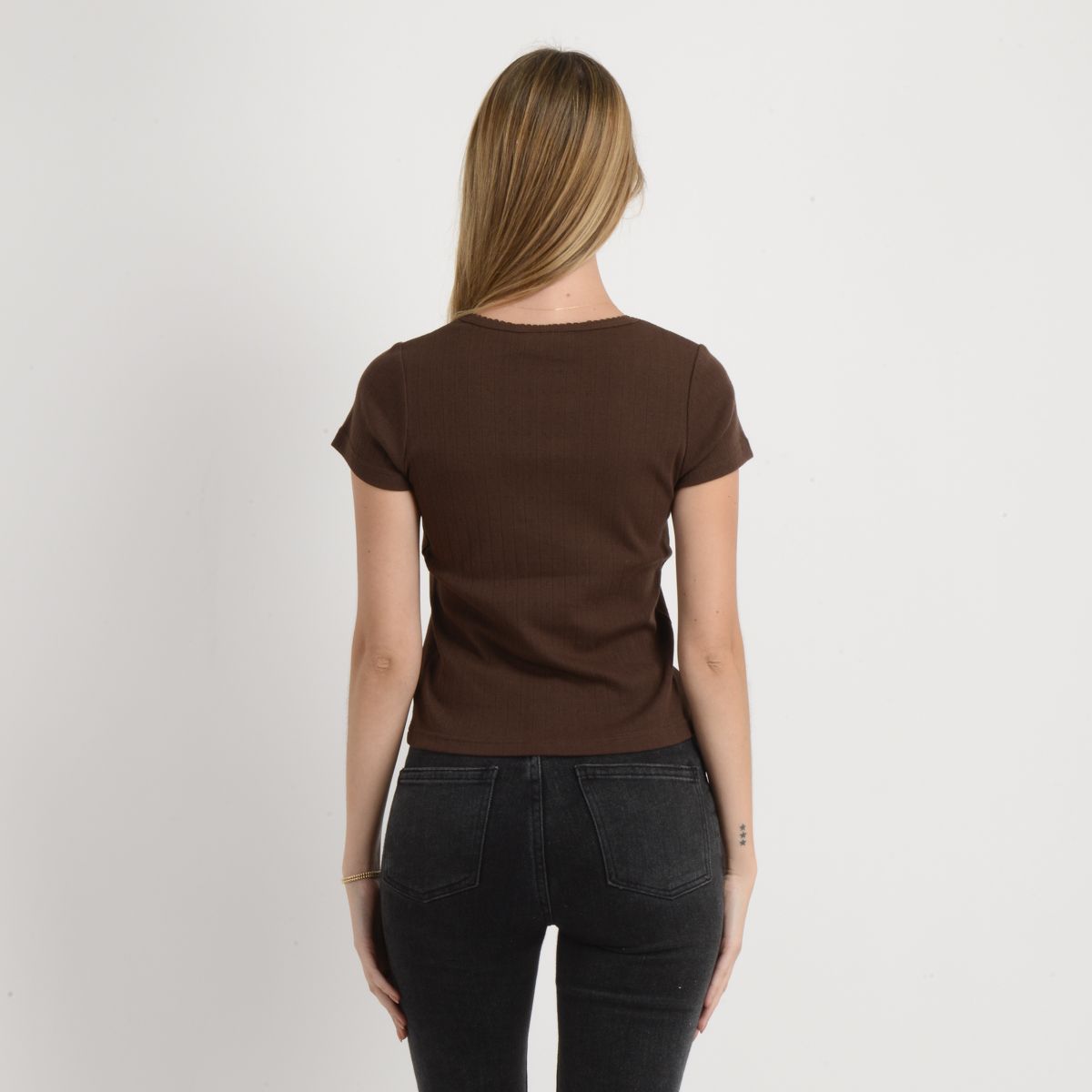 O'NEILL - POLERA MANGA CORTA JOEY III CAFE
