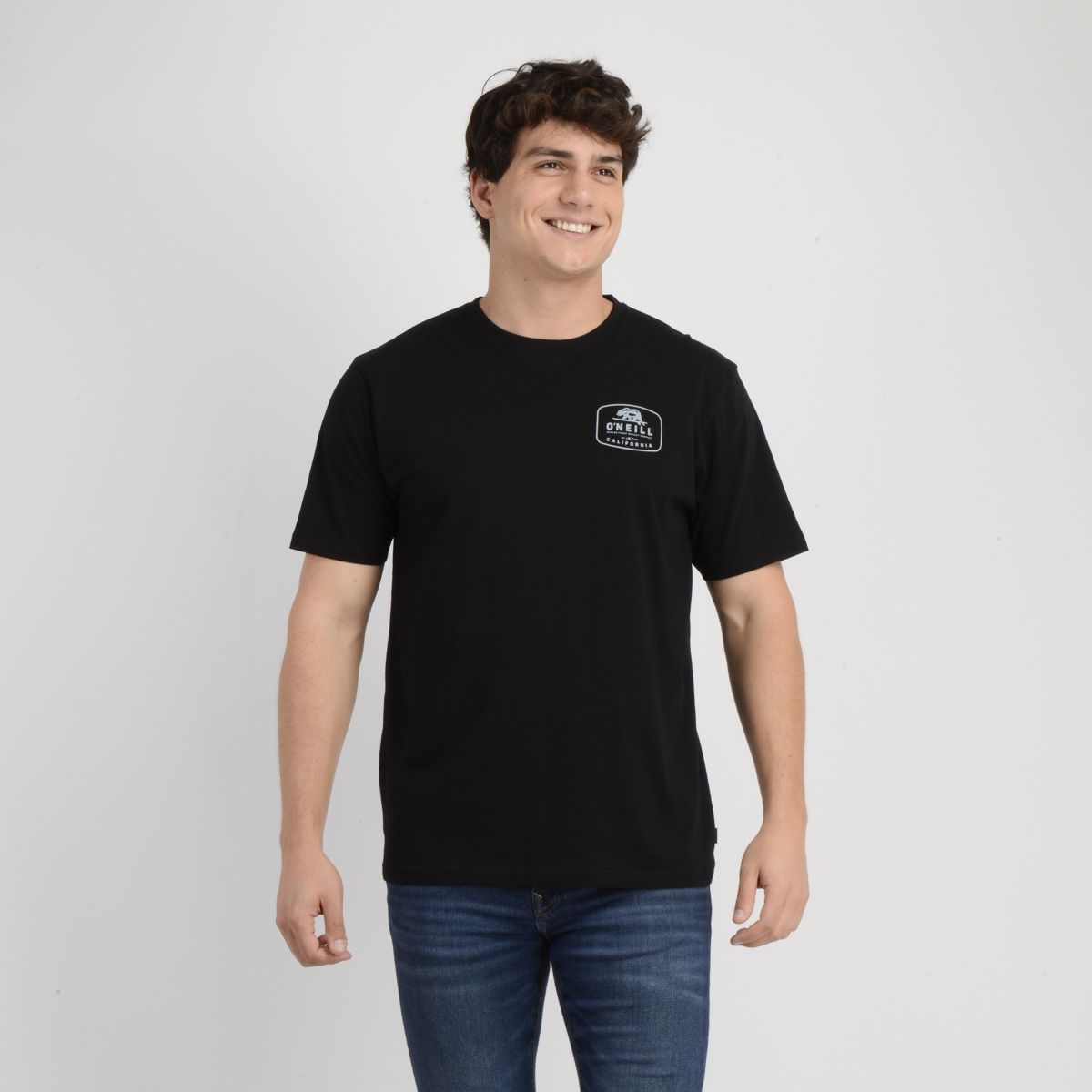 O'NEILL - POLERA MANGA CORTA CALI NATIVE NEGRO