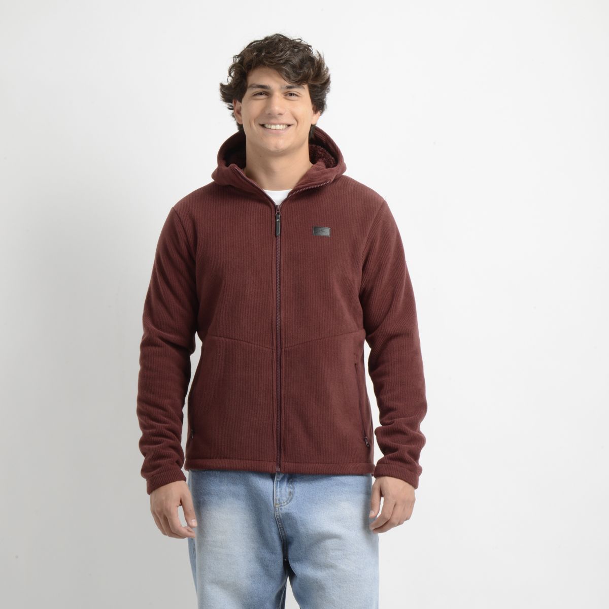 ONEILL - POLERON POLAR ACANALADO VENTURE ROJO OSCURO