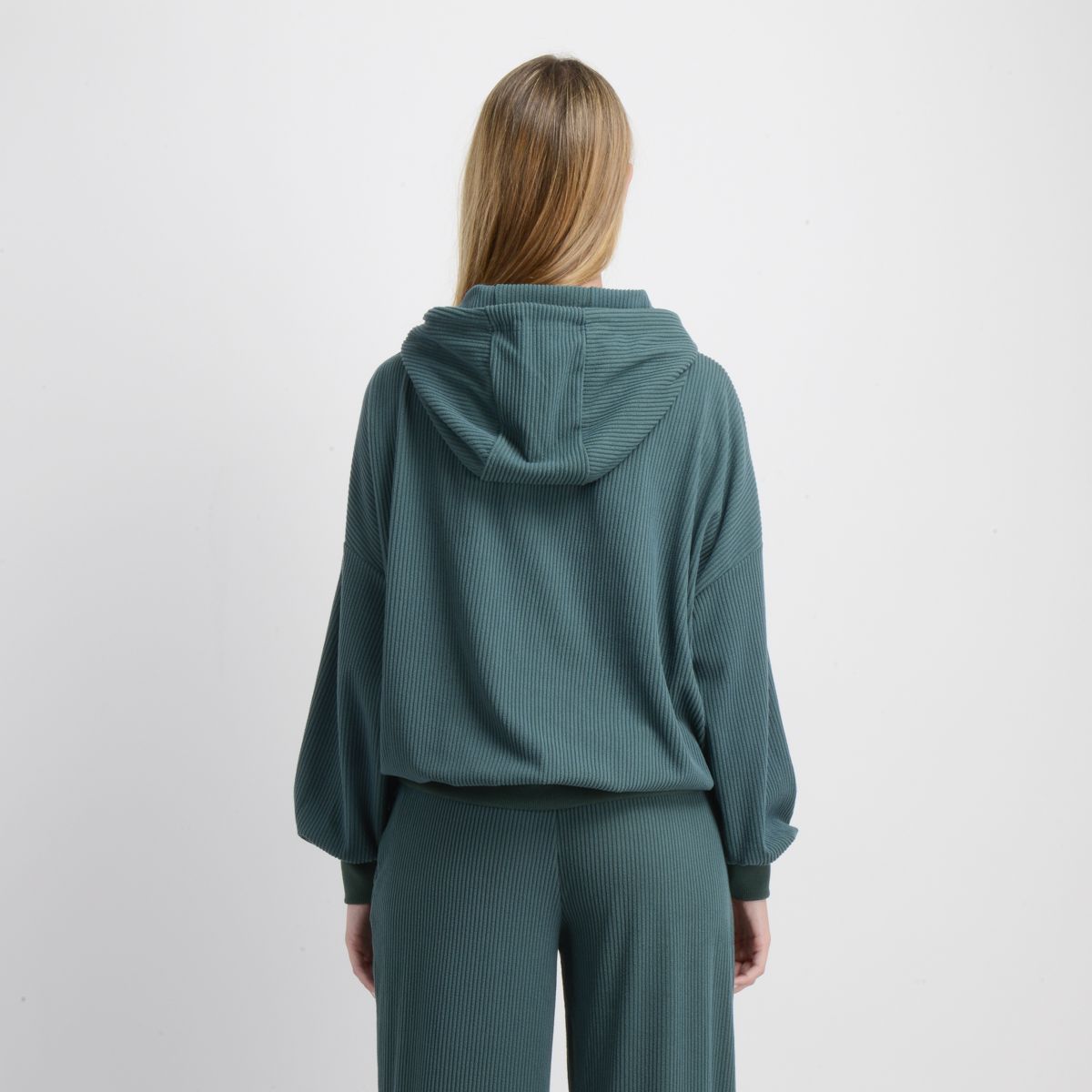 O'NEILL - POLERON HOODIE ACANALADO JULY VERDE
