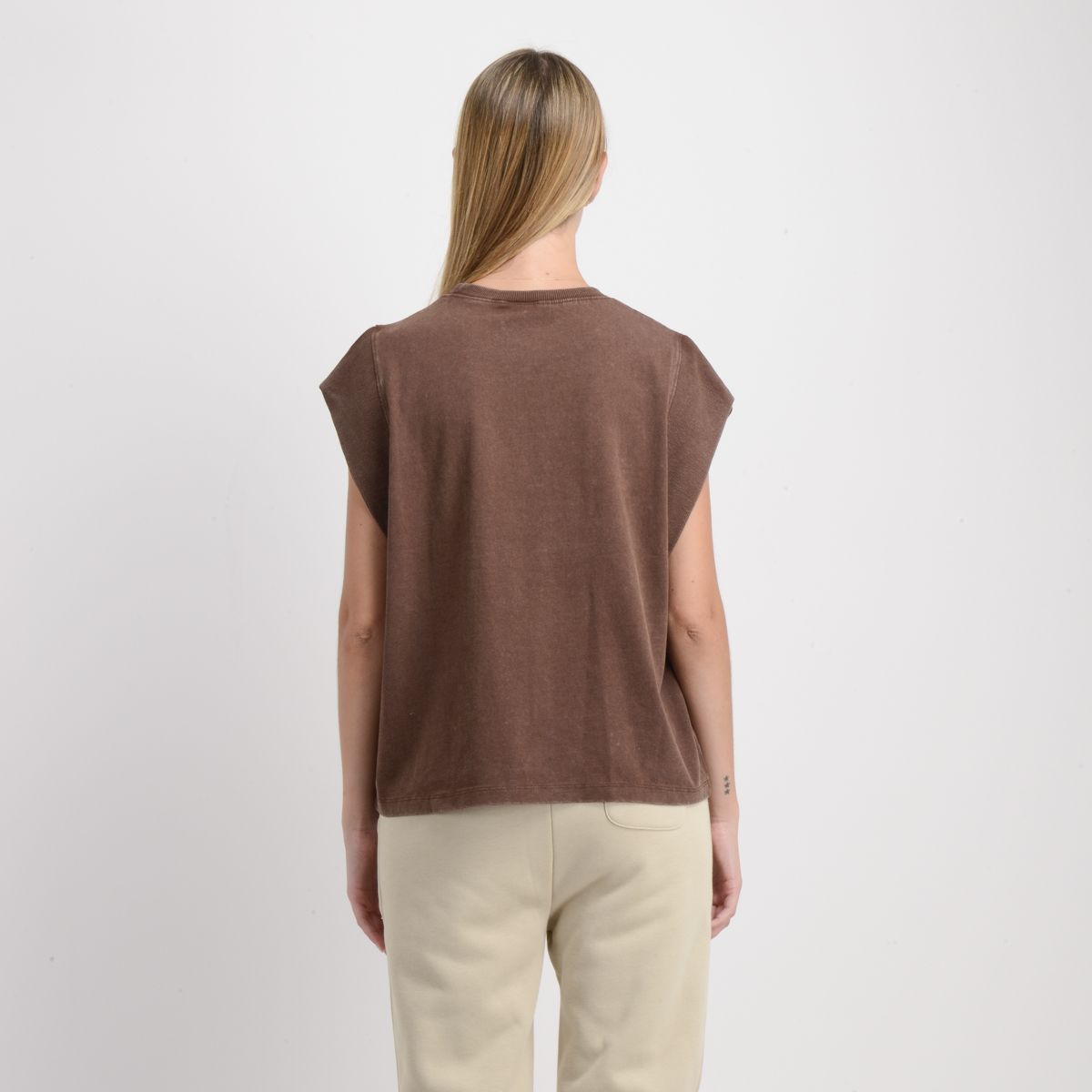 O'NEILL - POLERA MANGA CORTA JULIE II CAFE