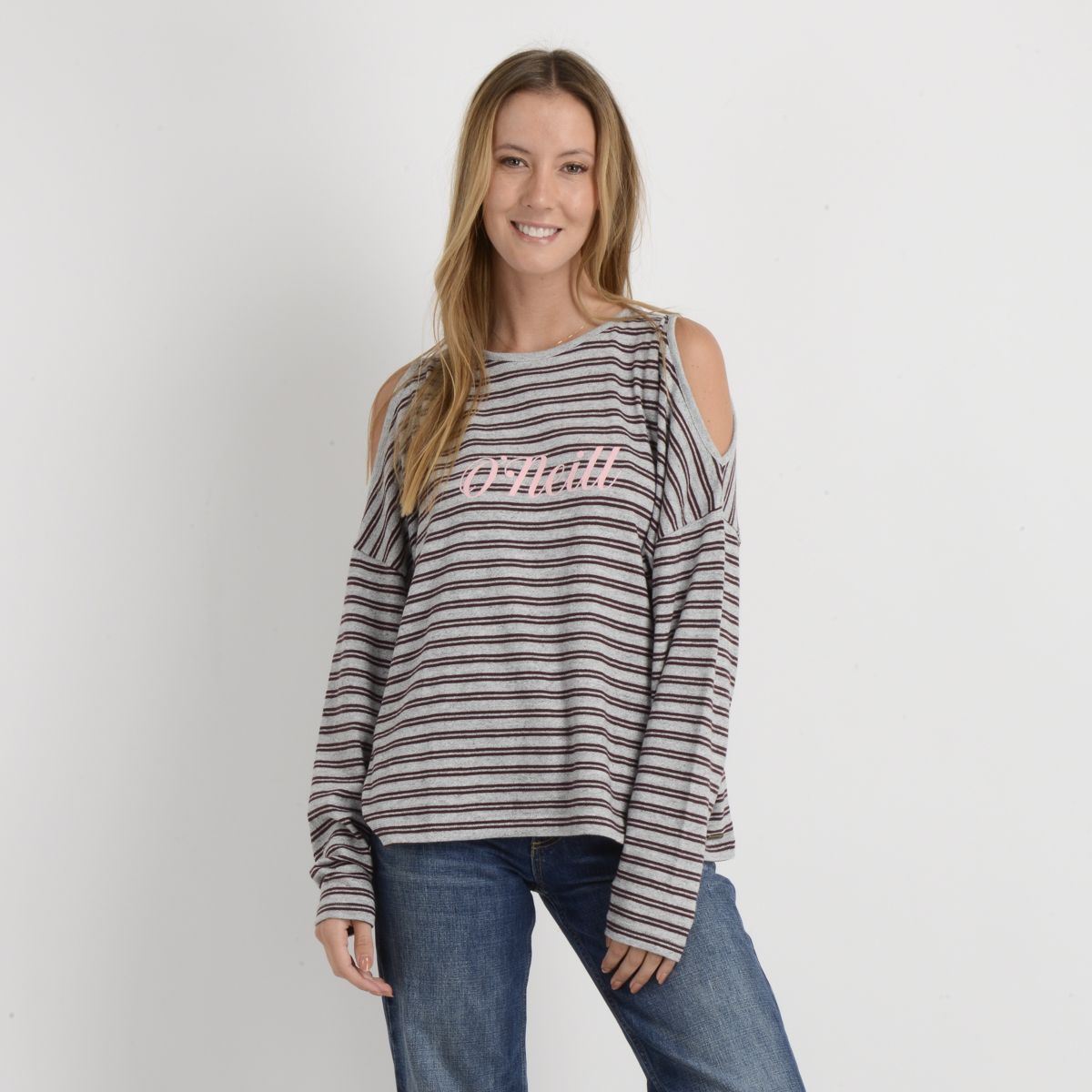 ONEILL - POLERA MANGA LARGA JAYNE CAFE