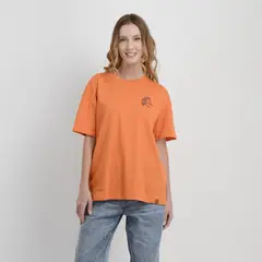 O'NEILL - POLERA MANGA CORTA OG SURF SHOP NARANJO