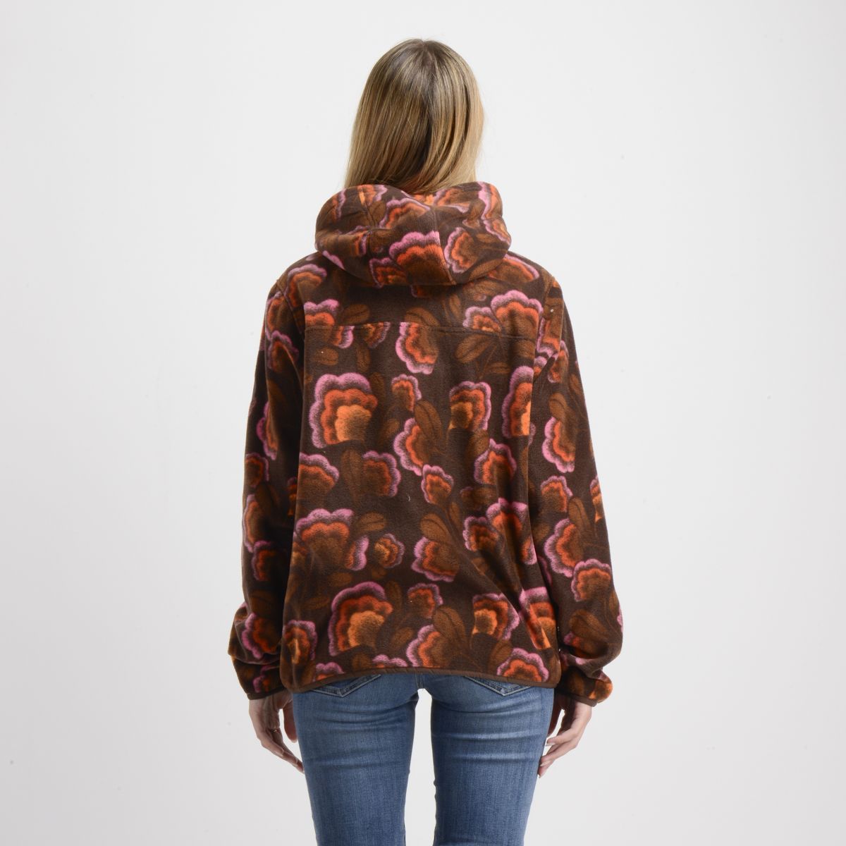 O'NEILL - POLERON POLAR HOODIE OG FLOWERS ROSADO