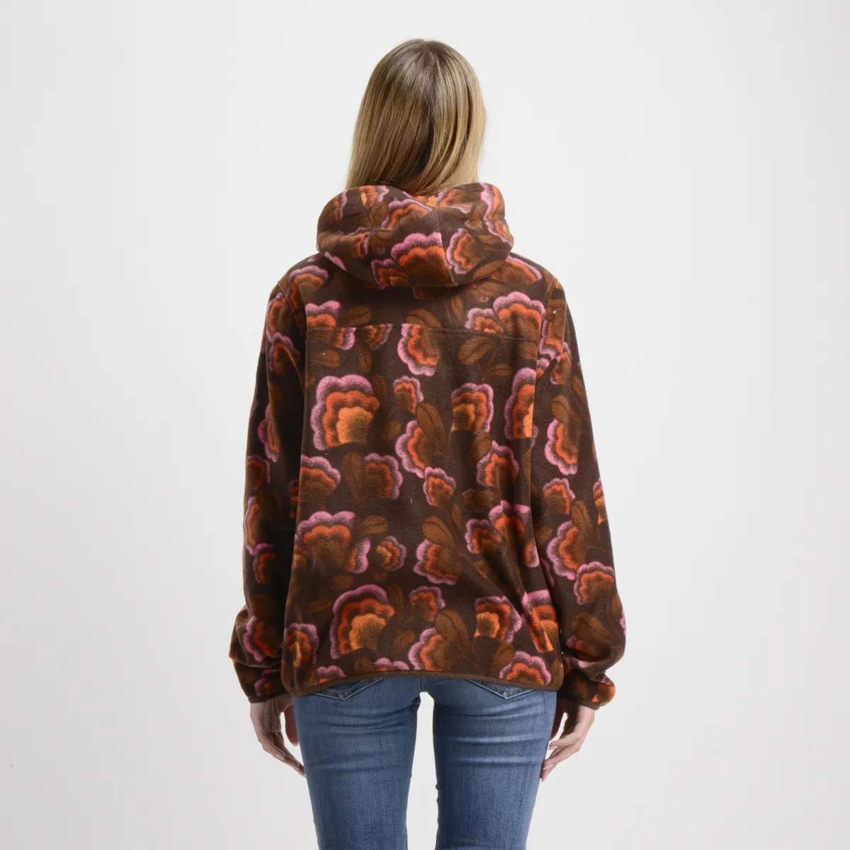 O'NEILL - POLERON POLAR HOODIE OG FLOWERS ROSADO
