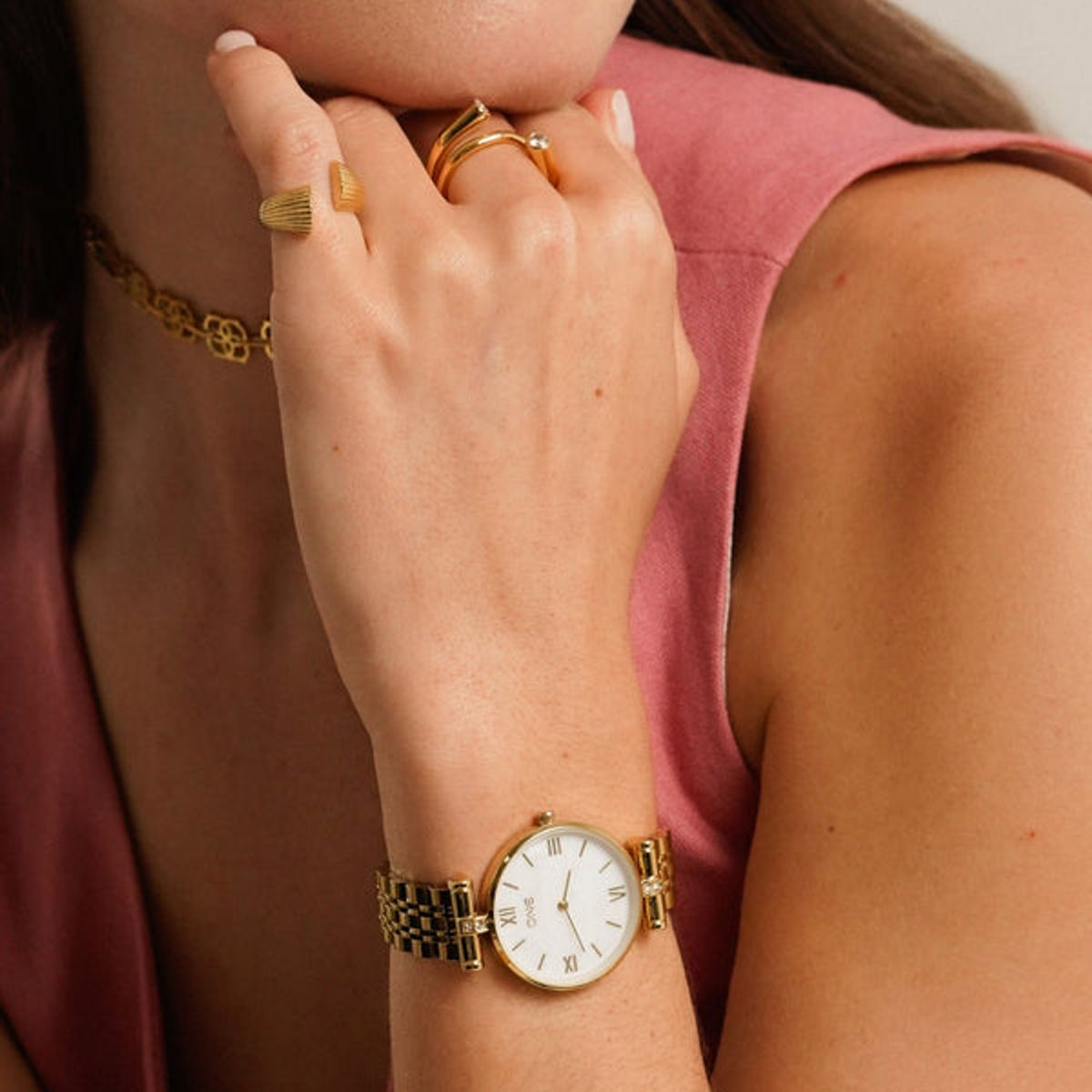 ONE DESIGNED IN LISBON - Reloj Supreme Gold