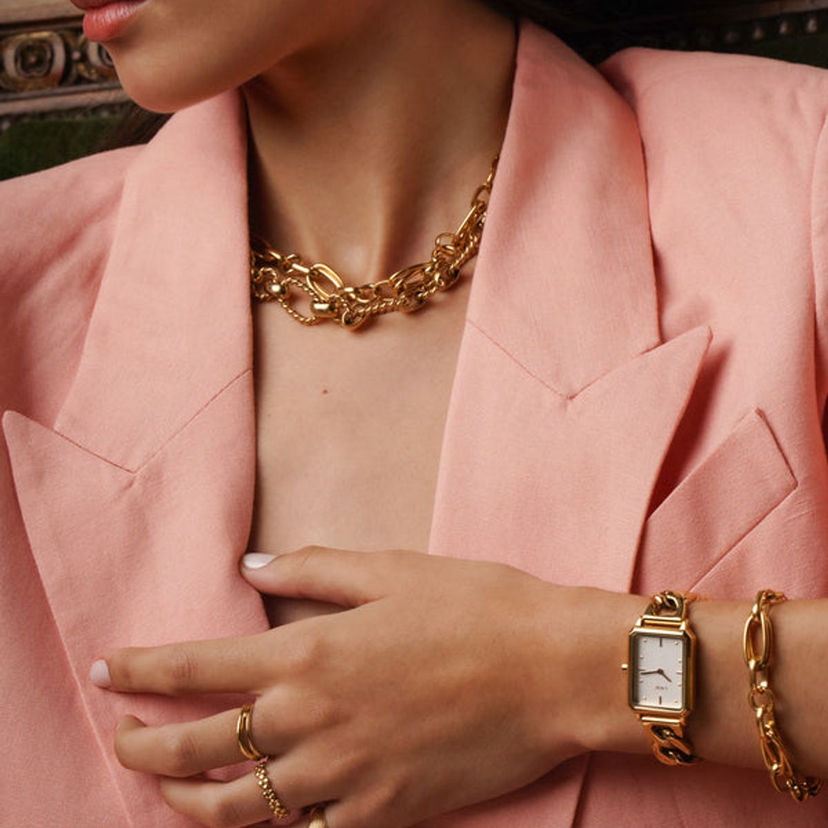 ONE DESIGNED IN LISBON - Reloj Dare Gold