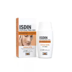 ISDIN - Fotoprotector Facial Con Despigmentante Active Unify 50 Ml
