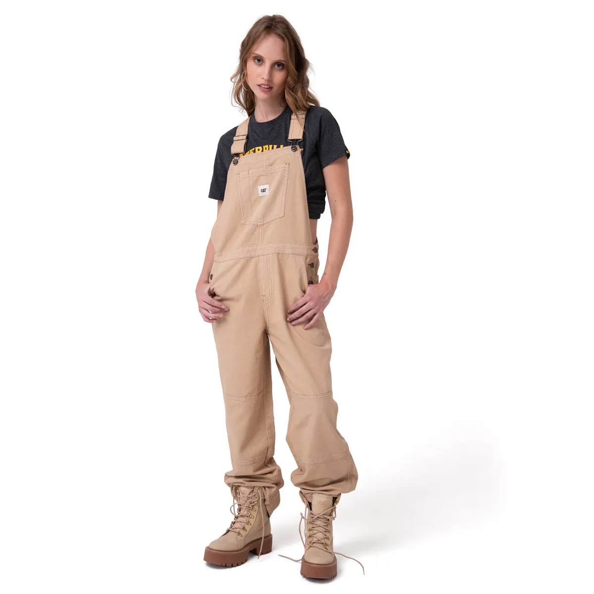 CAT - Jardinera Mujer Canvas Heritage Beige CAT