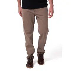 CAT - Jeans Rectos Hombre Confort Café Claro