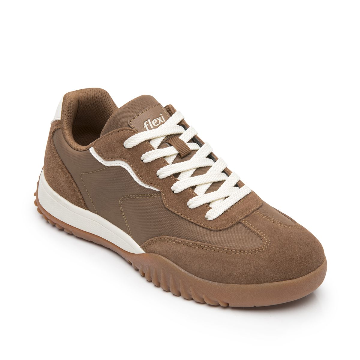 FLEXI - Zapatilla Mujer Naoki 138502 Camel Flexi