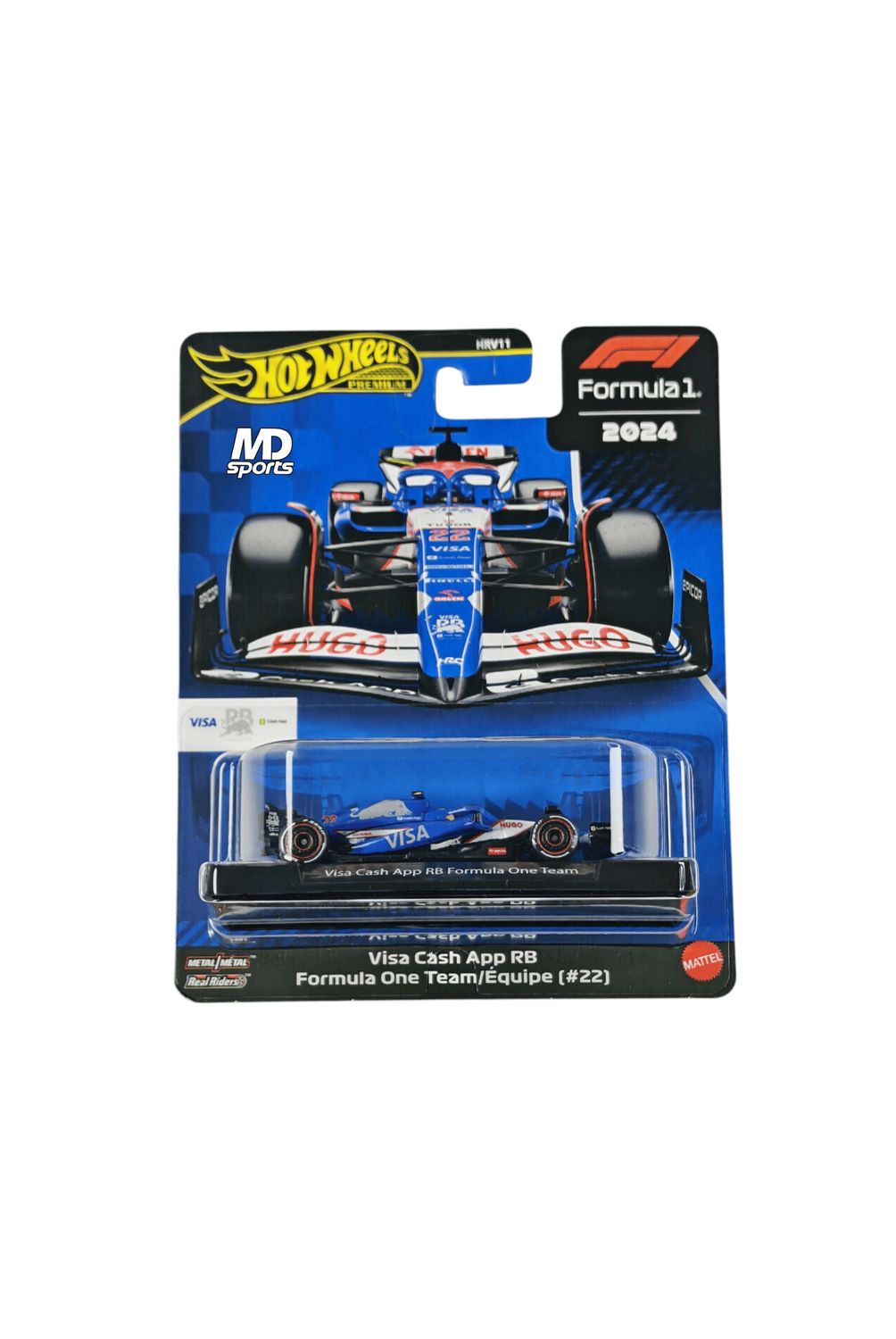 HOT WHEELS Auto Formula 1 Visa Cash RB #22 Yuki Tsunoda 2024