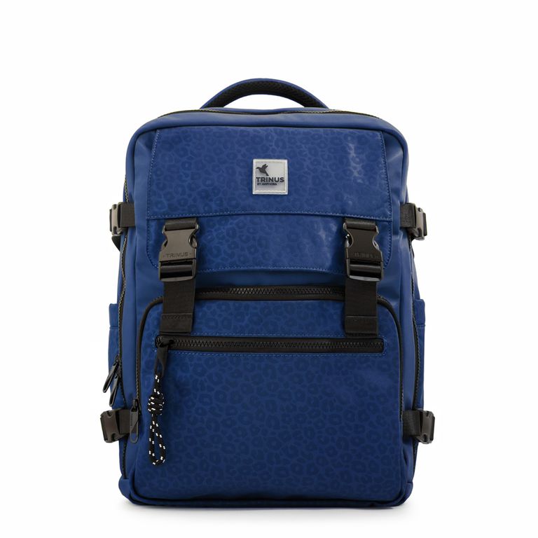 Mochila de viaje college azul Azul TALLA UNICA