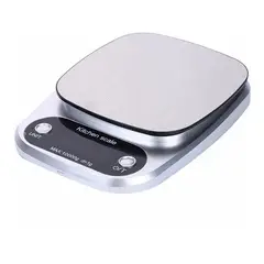 GENERICO - Balanza Peso Pesa Digital Cocina Comercio Gramera 10 Kg Gris 10 Kg