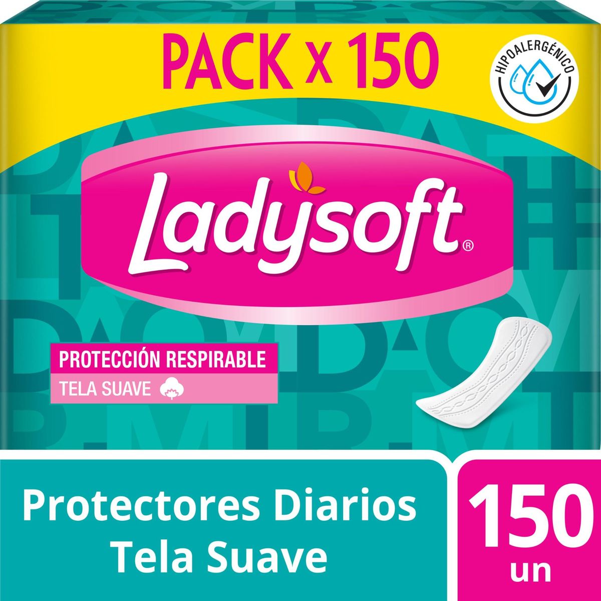 LADYSOFT - Protector Diario Ladysoft 150 un