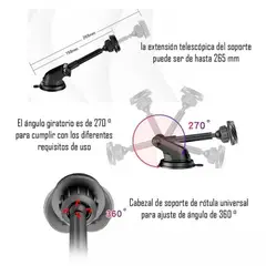 GENERICO - Soporte celular para auto Magnético