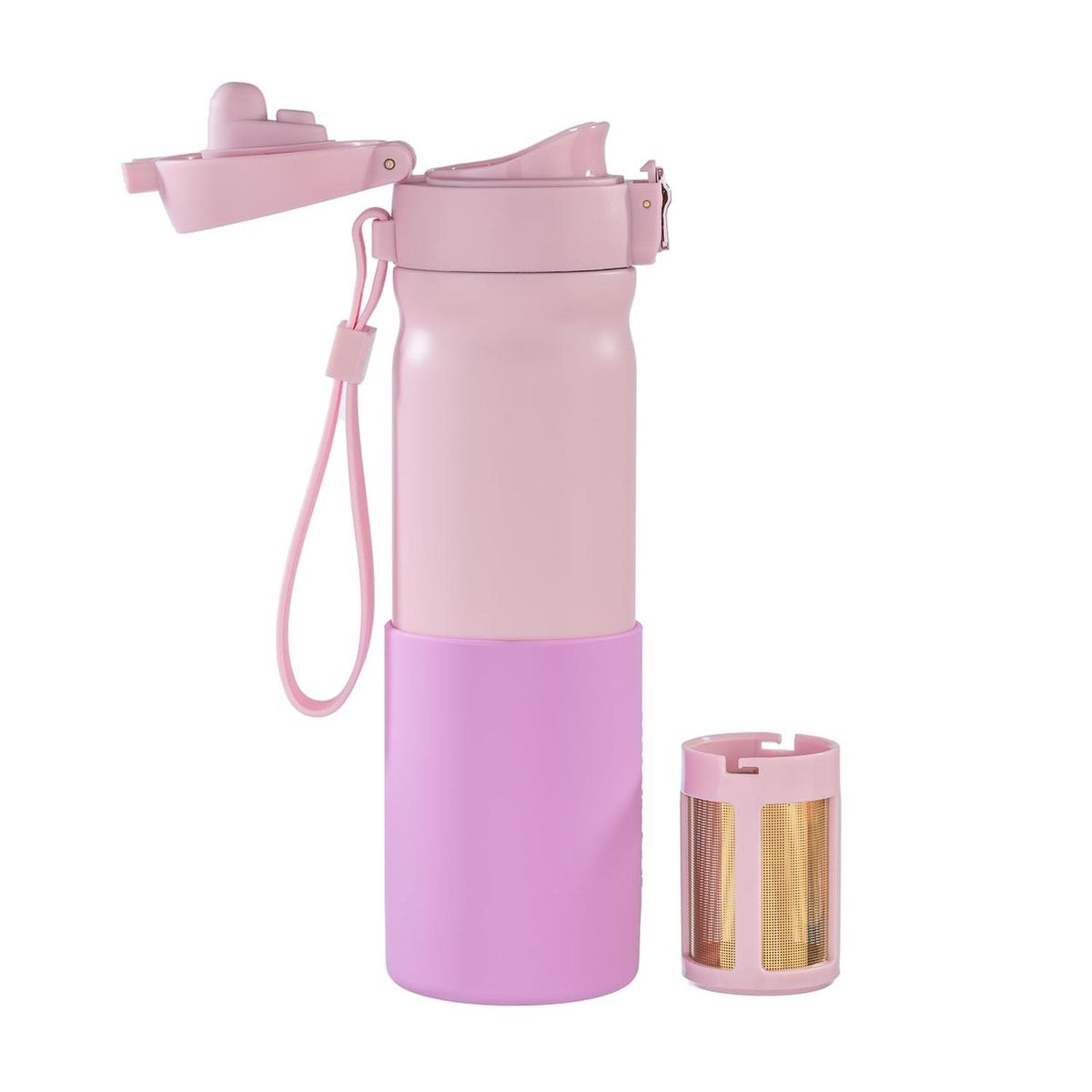 ADAGIO TEAS - Travel Mug Rosado 400 ml