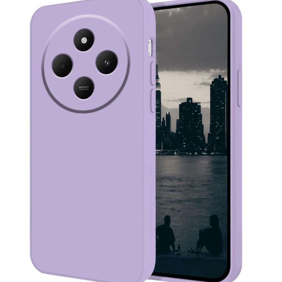 GENERICO - Carcasa Funda Para Xiaomi 14c 5g Silicona Lila