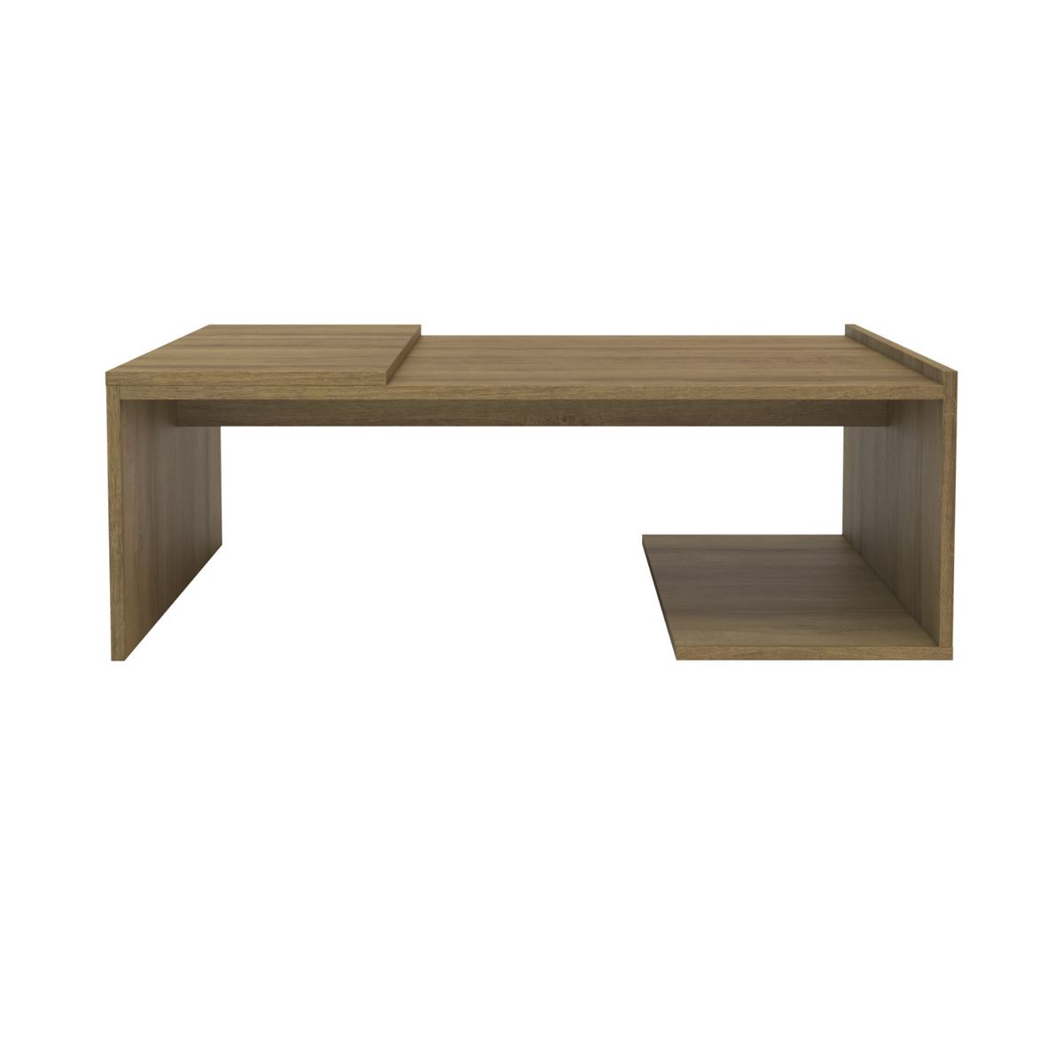 EXIT - Mesa de Centro Rectangular 90x54x31 cm Marrón Torino