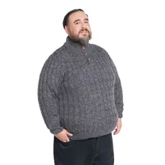 KOTTING - Sweater Cuello Botones Hombre