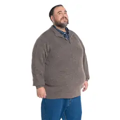 KOTTING - Sweater Cuello Alto Cierre Hombre