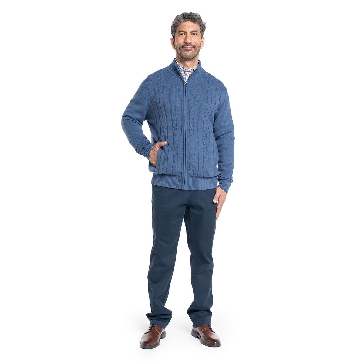 KOTTING - Sweater Cierre Completo Hombre