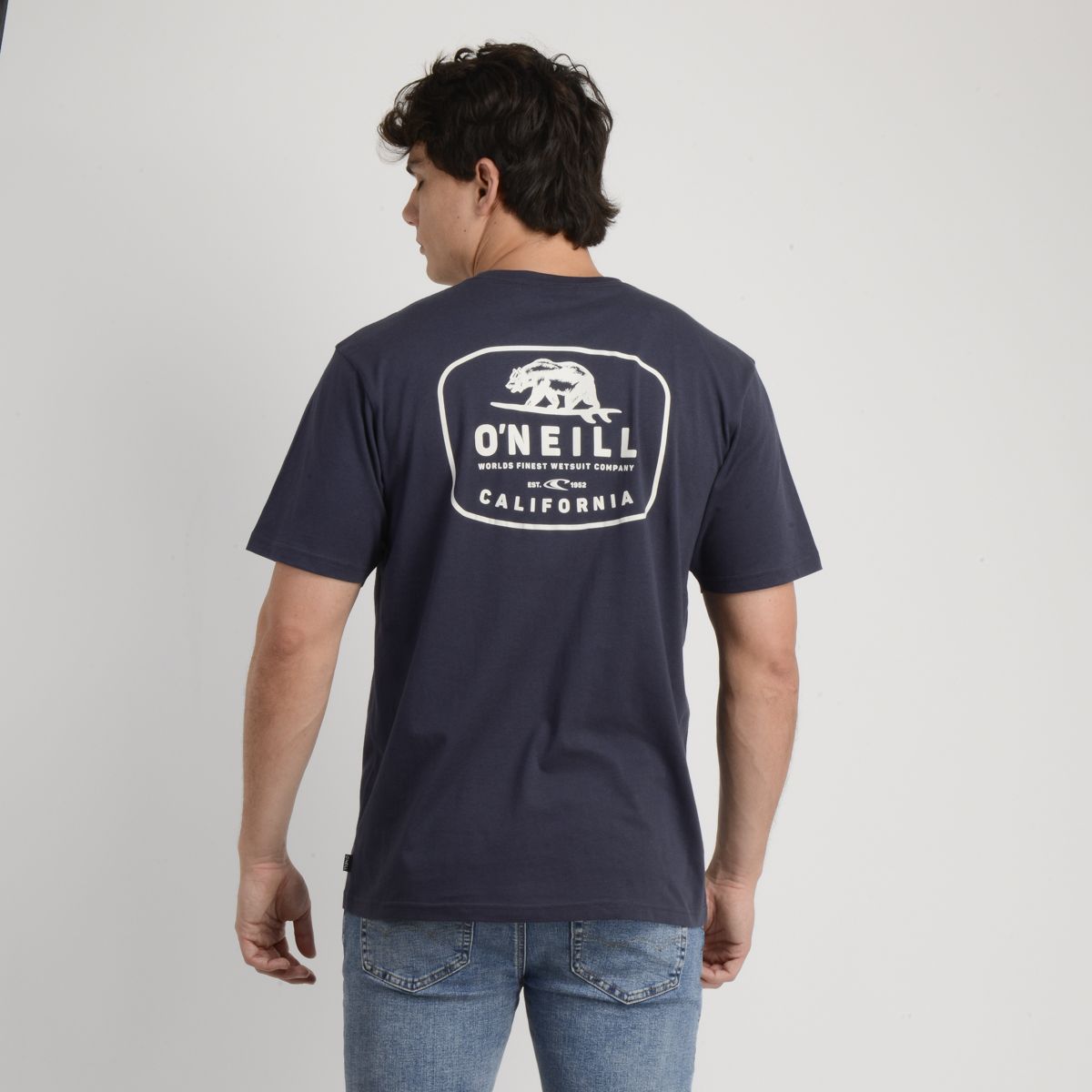 O'NEILL - POLERA MANGA CORTA CALI NATIVE AZUL OSCURO