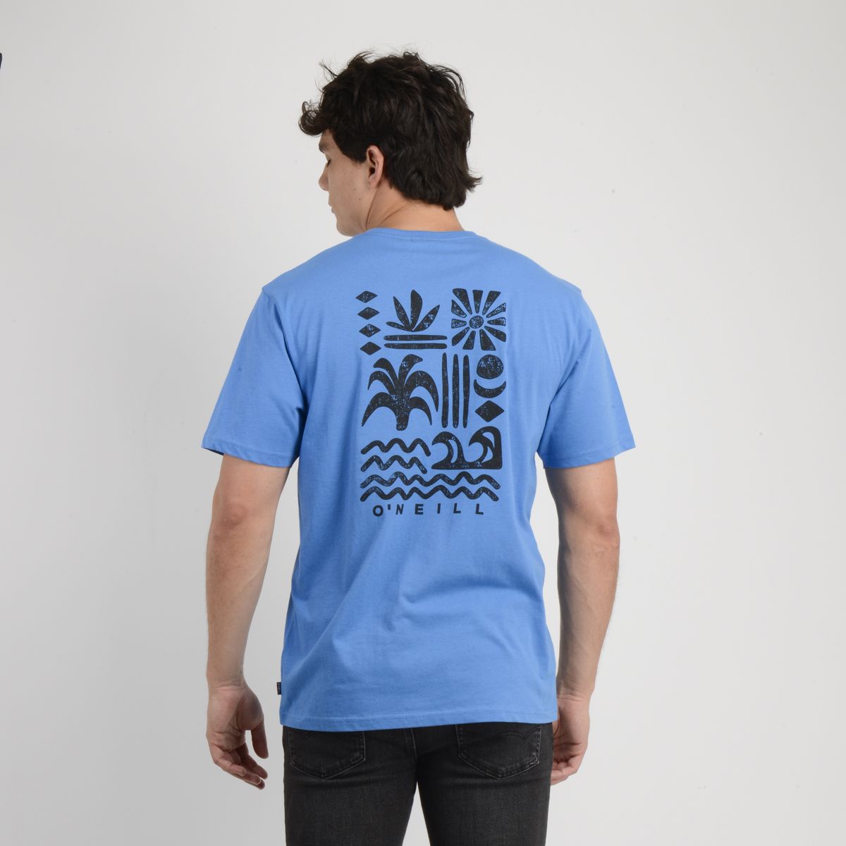 ONEILL - POLERA MANGA CORTA GLYPHS AZUL