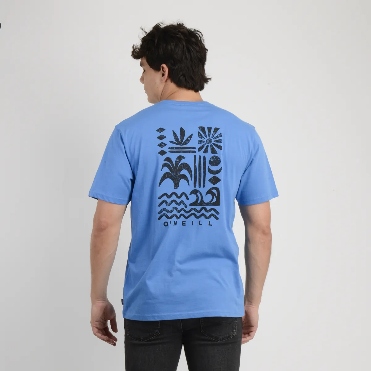 O'NEILL - POLERA MANGA CORTA GLYPHS AZUL