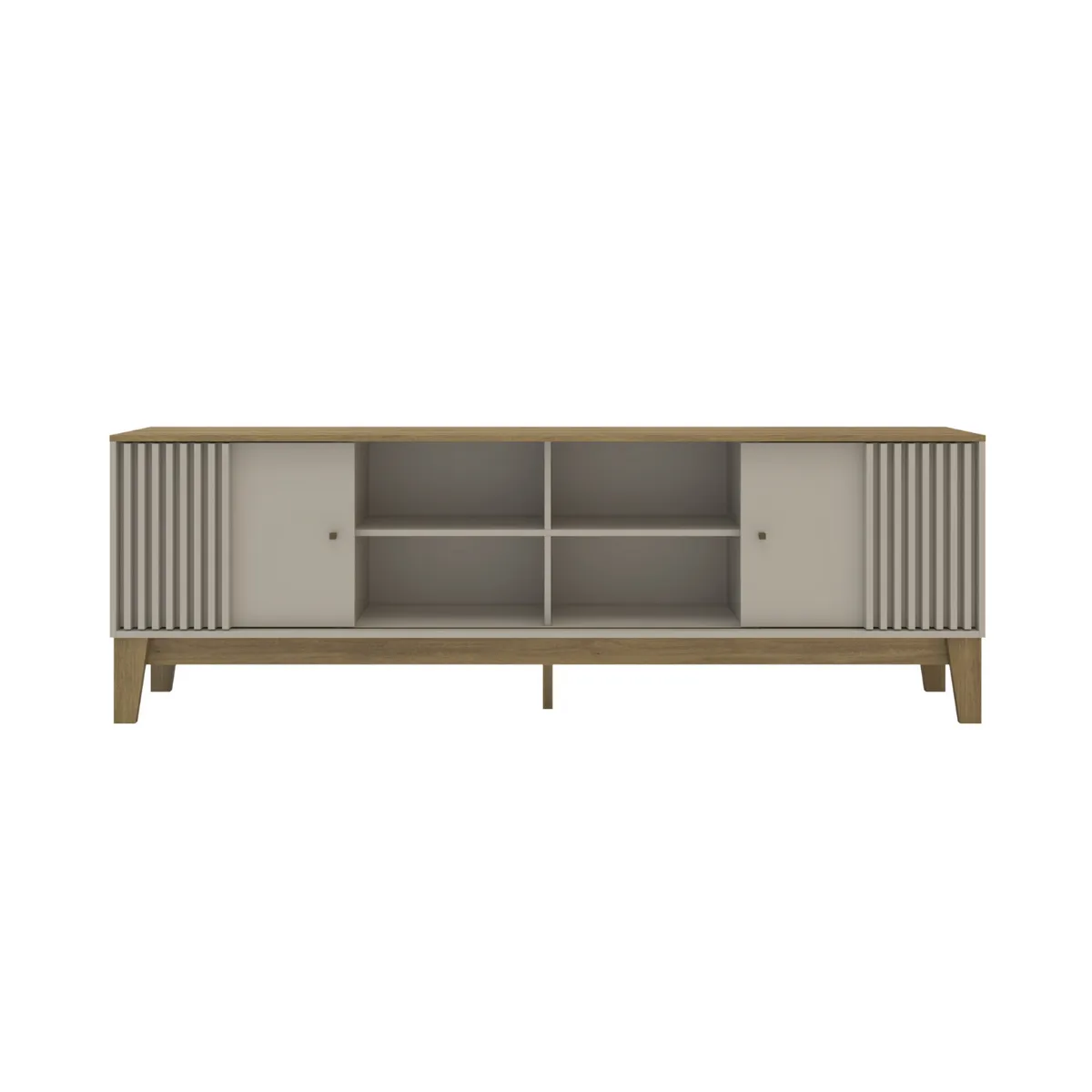 EXIT - Rack TV hasta 80 pulgadas 200x66x36 Beige Florencia
