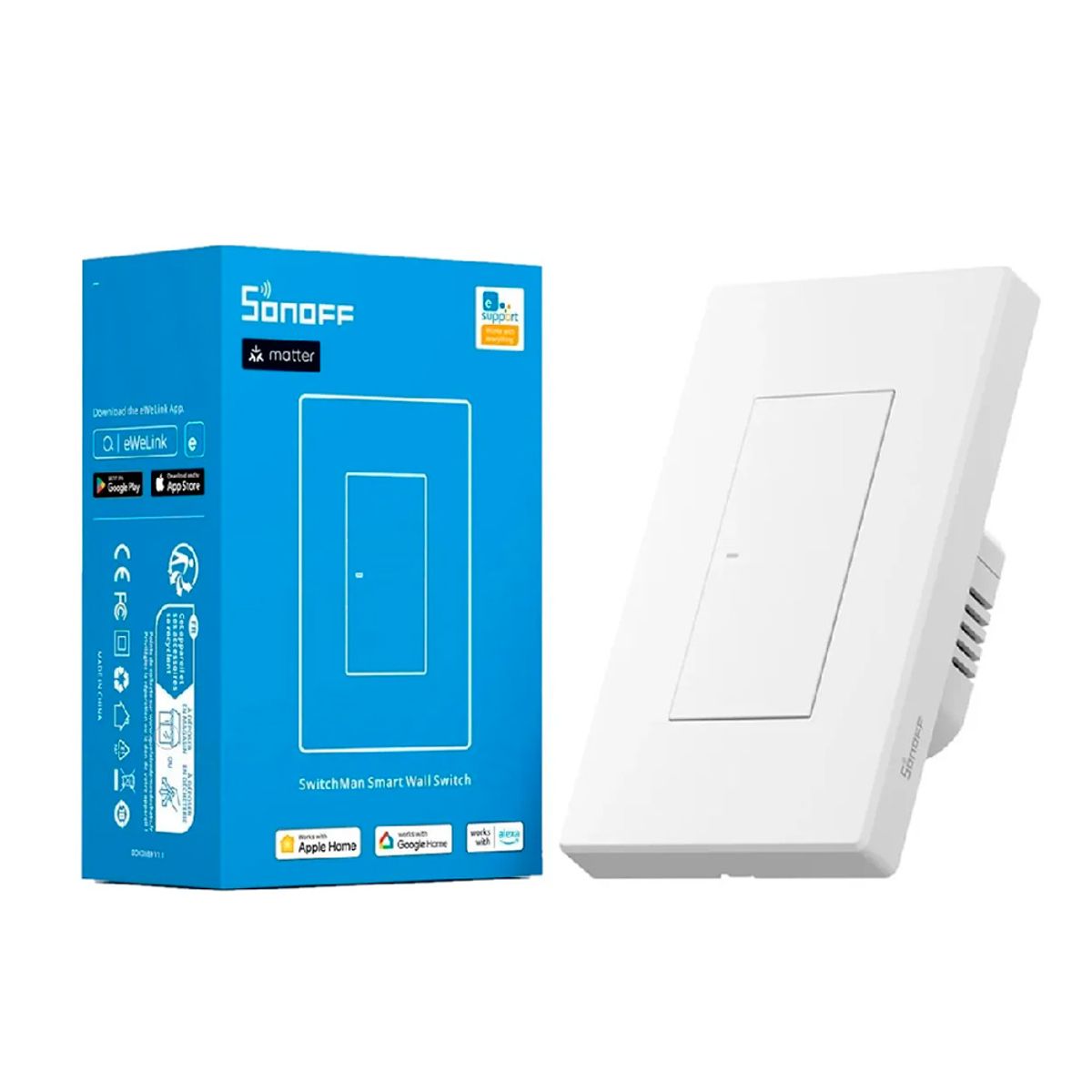 SONOFF - Interruptor WiFi Sonoff SwitchMan M5 1 Canal Matter